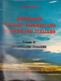Image of Dizionario Italiano - Indonesiano; Indonesiano - Italiano II