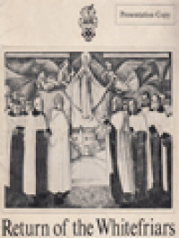 Image of Return Of The Whitefriars