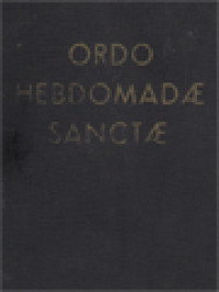Image of Addenda Et Varianda In Ordine Sacri Tridui: Iuxta Ritum Carmelitarum