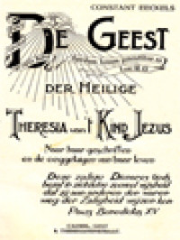 Image of De Geest Der Gelukzalige Theresia Van't Kind Jezus: Naar Haar Geschriften En De Ooggetuigen Van Haar Leven